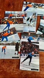 Brio fotokaarten schaatsers jaren 60, Verzamelen, 1960 tot 1980, Gebruikt, Verzenden, Foto