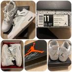 Laatste Prijs: Air Jordan 4 Retro White/Metallic/Silver, Wit, Air Jordan, Ophalen of Verzenden, Sneakers of Gympen