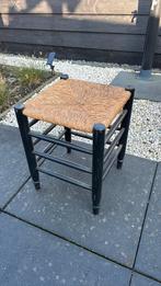 3 krukjes met rieten zitting, Huis en Inrichting, Krukjes, Ophalen of Verzenden, Gebruikt, Hout