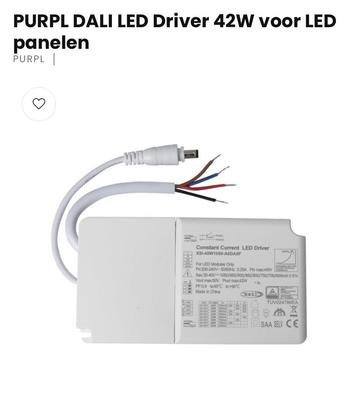 Purpl Dali drivers 1x 22 en 2x 42 watt beschikbaar voor biedingen