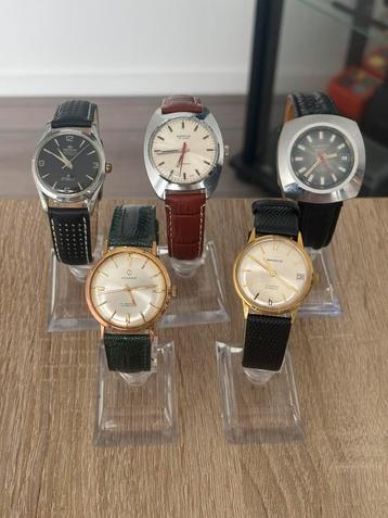Herenhorloges vintage beschikbaar voor biedingen
