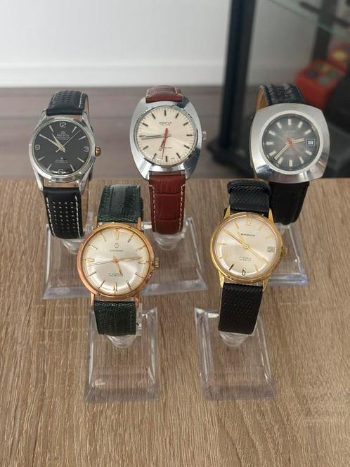 Herenhorloges vintage, Sieraden, Tassen en Uiterlijk, Sporthorloges, Zo goed als nieuw, Android, Zwart, Ophalen of Verzenden
