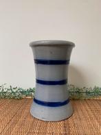 Keulse pot, vaas met strepen., Gebruikt, Overige kleuren, Ophalen of Verzenden, Glas