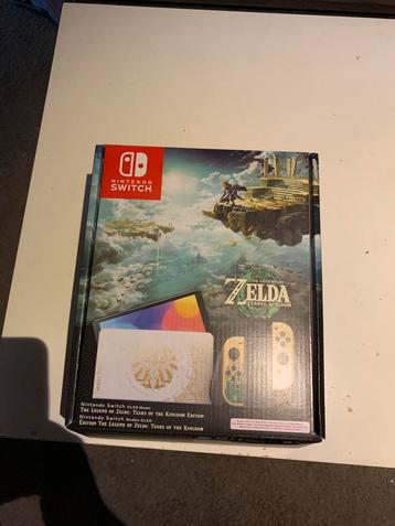 Switch oled tears of the kingdom editie beschikbaar voor biedingen