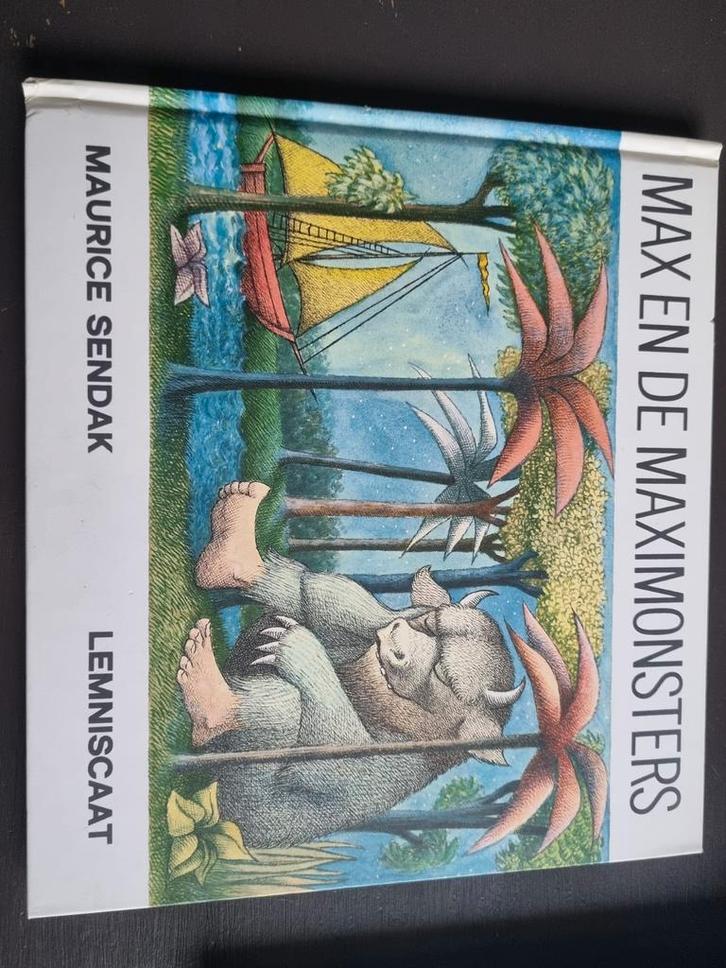Max en de Maximonsters - Maurice Sendak (Klassieker!), Boeken, Sprookjes en Fabels, Gelezen, Ophalen of Verzenden