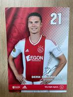 Fotokaart Derk Boerrigter (Ajax) + vele andere advertenties., Ophalen of Verzenden, Nieuw, Ajax, Spelerskaart