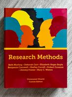 Research Methods, Ophalen of Verzenden, Beta, Zo goed als nieuw, WO