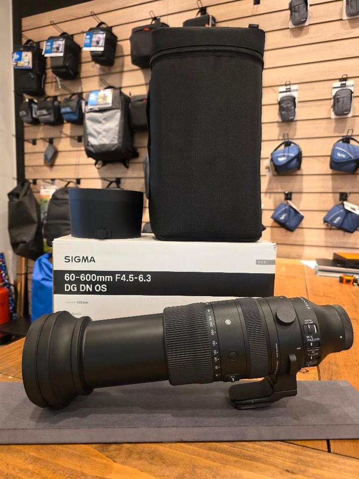 Sigma 60-600mm F4.5-6.3 DG DN OS Sony E-Mount, Audio, Tv en Foto, Fotografie | Lenzen en Objectieven, Zo goed als nieuw, Telelens