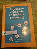 Algemene economie en bedrijfsomgeving - Noordhoff, Boeken, Ophalen of Verzenden, HBO