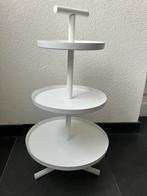 Etagere metaal wit, Huis en Inrichting, Woonaccessoires | Etagères, Ophalen, Gebruikt