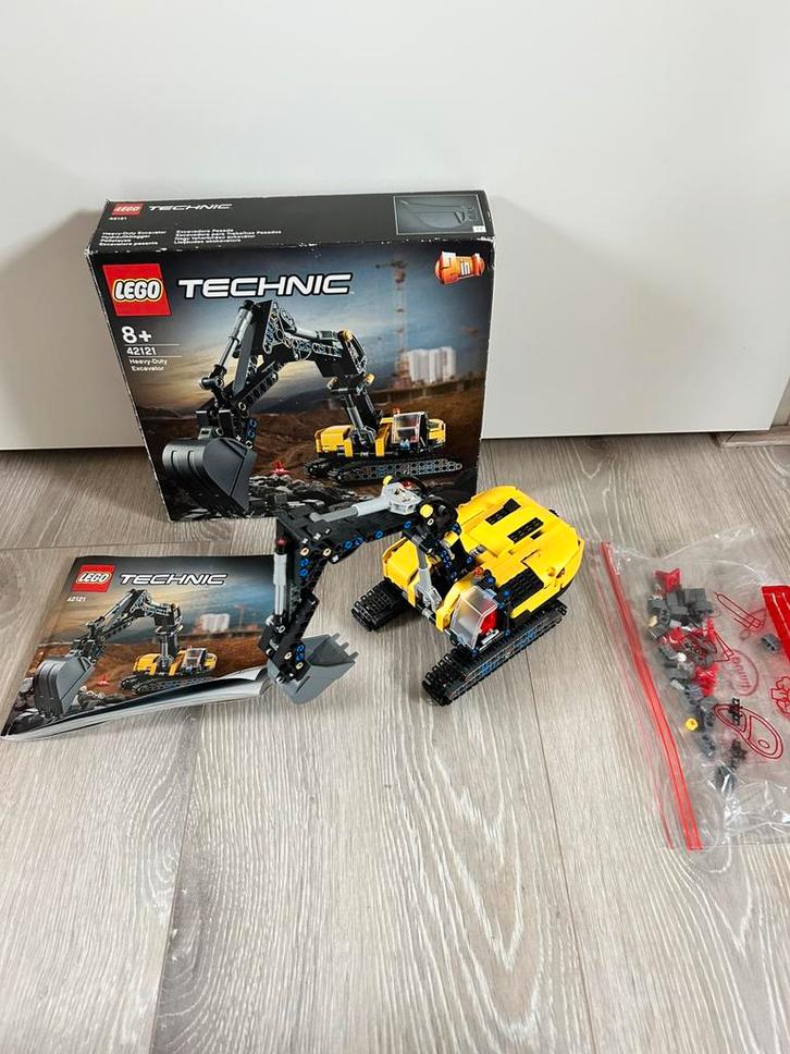 Lego Technic 42121 Heavy-Duty Excavator in doos, Kinderen en Baby's, Speelgoed | Duplo en Lego, Zo goed als nieuw, Lego, Complete set