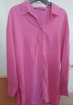 Zara Roze Blouse | Maat S | Oversized | Met Split | ZGAN, Zara, Ophalen of Verzenden, Zo goed als nieuw, Roze