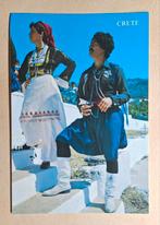 Kreta, Griekenland. Man en vrouw in traditionele dracht., Verzamelen, Ophalen of Verzenden, 1980 tot heden, Ongelopen, Overig Europa