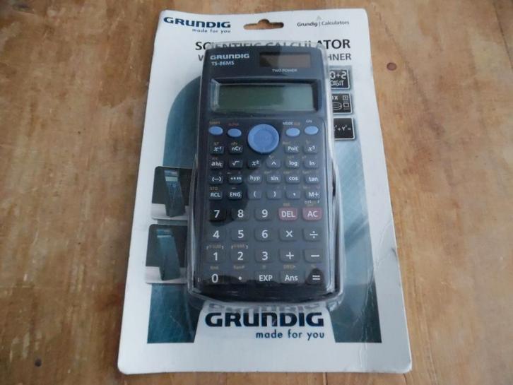 Gloednieuwe Grundig scientific calculator/rekenmachine, Diversen, Rekenmachines, Nieuw, Ophalen of Verzenden