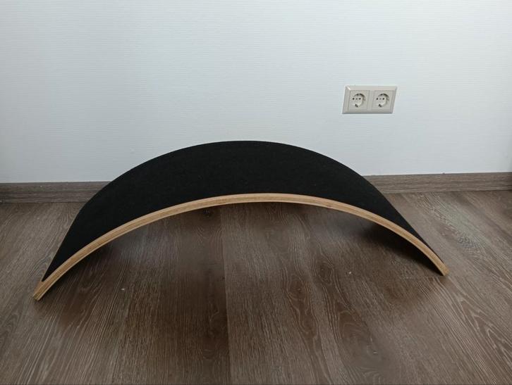 Deryan Balance Board XL (90cm) - Hout met Vilt, Kinderen en Baby's, Speelgoed | Houten speelgoed, Zo goed als nieuw, Overige typen