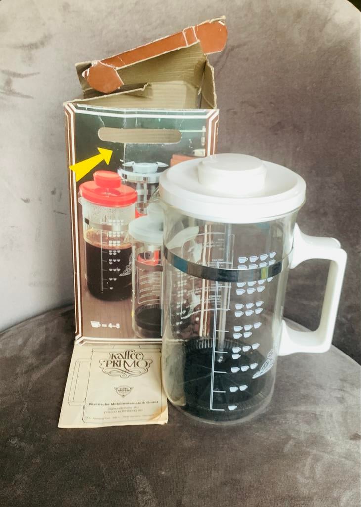 Vintage Koffiesnelzetapparaat - Koffie Primo koffiezetter, Ophalen of Verzenden, Nieuw