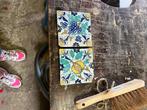 Decoratieve tegels met druiven / granaatappel, Ophalen