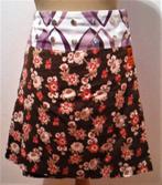 Ibiza/hippy look wikkel rokje van Zand (Amsterdam) M/L, Bruin, Maat 42/44 (L), Ophalen of Verzenden, Zo goed als nieuw