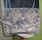 Zadig&Voltaire xs skinny glitter bag multicolor, Ophalen of Verzenden, Zo goed als nieuw, Zwart, Schoudertasje