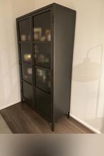 Industriële kast met glazen deuren, Ophalen, Gebruikt, 50 tot 100 cm, Industriële
