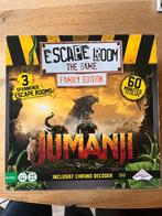 Escape Room The Game Jumanji met 3 escape rooms, Hobby en Vrije tijd, Gezelschapsspellen | Bordspellen, Ophalen of Verzenden, Zo goed als nieuw