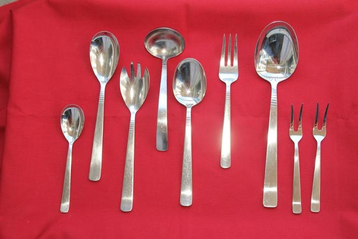 Gero Zilmeta model no. 510/Slowfox, Huis en Inrichting, Keuken | Bestek, Gebruikt, Rvs of Chroom, Ophalen