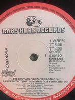 Casanova / eye contact / rams horn 12 inch, Ophalen of Verzenden, Zo goed als nieuw, 12 inch, Disco