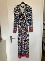 K Design Jurk - Maat M (blauw met gekleurde details), Maat 38/40 (M), Blauw, Ophalen of Verzenden, Zo goed als nieuw