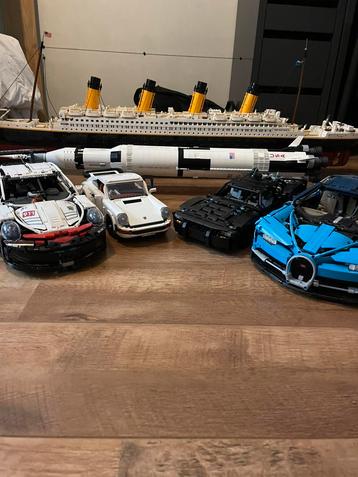 Grote partij LEGO te koop inclusief Titanic beschikbaar voor biedingen