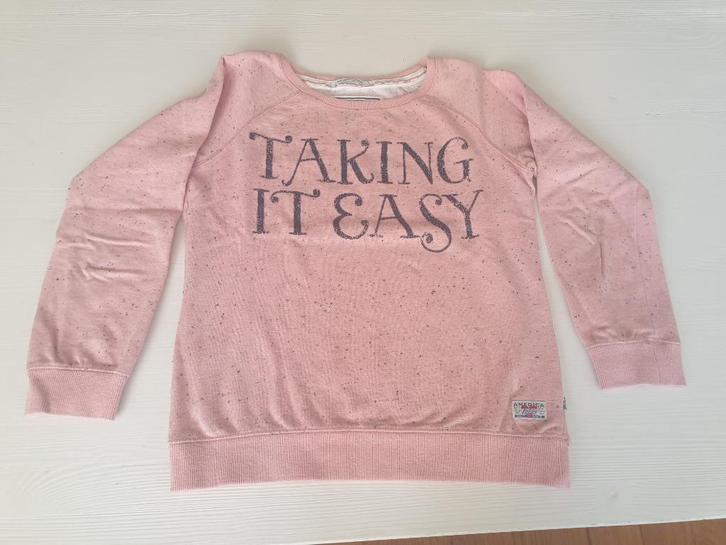 Zgan trui America today 146 - 152 sweater meisje, Kinderen en Baby's, Kinderkleding | Maat 146, Zo goed als nieuw, Meisje, Trui of Vest