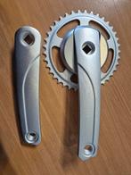 Crankstel Stella zilver 38t Nieuw!, Ophalen of Verzenden, Nieuw, Mountainbike, Crankstel of Pedalen
