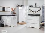 Babykamer Montreal - Kast, Commode & ledikant, Ophalen, Zo goed als nieuw, Jongetje of Meisje