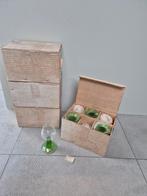 24 vintage gegraveerde Roemer glazen "Véritable Bohème", Ophalen of Verzenden