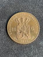 Gouden tientje 1877 Willem, Postzegels en Munten, Munten | Nederland, Koning Willem III, Losse munt, 10 gulden, Goud