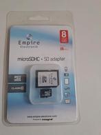 (i)  Empire Electronix Micro SDHC card 8 GB NIEUW, Audio, Tv en Foto, Fotografie | Geheugenkaarten, Ophalen of Verzenden, Empire Electronix