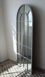 Grote Spiegel met Metalen Frame - 140cm, Ophalen, Gebruikt, 100 tot 150 cm, 100 tot 125 cm