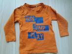 maat 86 longsleeve trui name it oranje, Gebruikt, Ophalen of Verzenden, Name IT, Jongetje