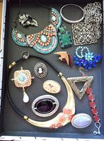 Partij vintage sieraden, Verzenden, Gebruikt, Overige kleuren, Overige materialen