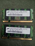Ram geheugen 2x 2gb= 4gb DDR2, Computers en Software, RAM geheugen, Ophalen of Verzenden, Zo goed als nieuw, DDR2, Desktop