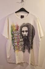 Wit oversized BOB MARLEY shirt XL, Ophalen of Verzenden, Gedragen, Maat 56/58 (XL)