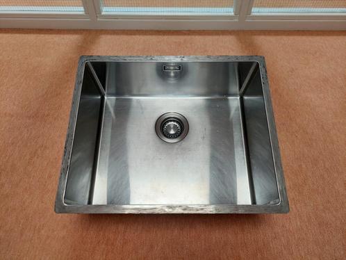 Lanesto 500 x 400 spoelbak zgan, Doe-het-zelf en Verbouw, Sanitair, Zo goed als nieuw, Wastafel, Rvs, Ophalen of Verzenden