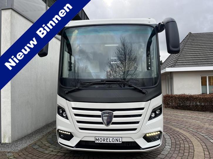 Morelo PALACE 90G met Smart Garage (bj 2022), Caravans en Kamperen, Campers, tot en met 4, Integraal, Overige merken, Diesel, Automaat