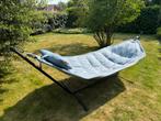 Fatboy Hangmat Deluxe – Jeans Blauw + Kussen, Tuin en Terras, Ophalen of Verzenden, Zo goed als nieuw