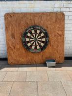 Dartbord, Sport en Fitness, Darts, Ophalen, Gebruikt, Dartbord met pijlen