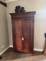 Karaktervolle antieke houten kast 188cm hoog, Ophalen