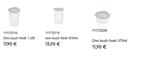 Tupperware one touch per stuk vanaf, Ophalen of Verzenden, Nieuw