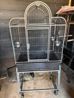 Papegaaien parkieten kooi conpleet, Dieren en Toebehoren, Vogels | Hokken en Kooien, Ophalen of Verzenden, Zo goed als nieuw, Metaal