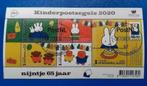 Kinderpostzegels 2020 (gestempeld postzegelvel), Postzegels en Munten, Na 1940, Verzenden, Gestempeld