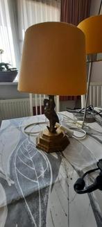 tafellampen, Huis en Inrichting, Lampen | Tafellampen, Minder dan 50 cm, Metaal, Zo goed als nieuw, Ophalen