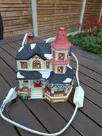 Mooi kersthuisje met verlichting, Ophalen